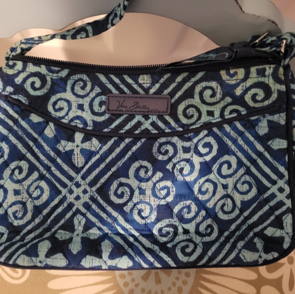 Vera Bradley Handbags - Vera Bradley Little Crossbody Cuban Tiles